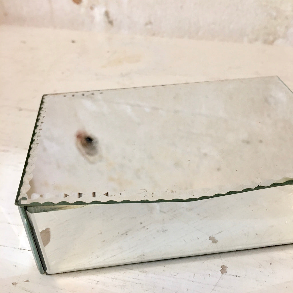 Boîte à bijoux en miroir