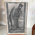 Ancienne boîte de médicaments avec flacon d'origine - détail étiquette Émulsion Scott