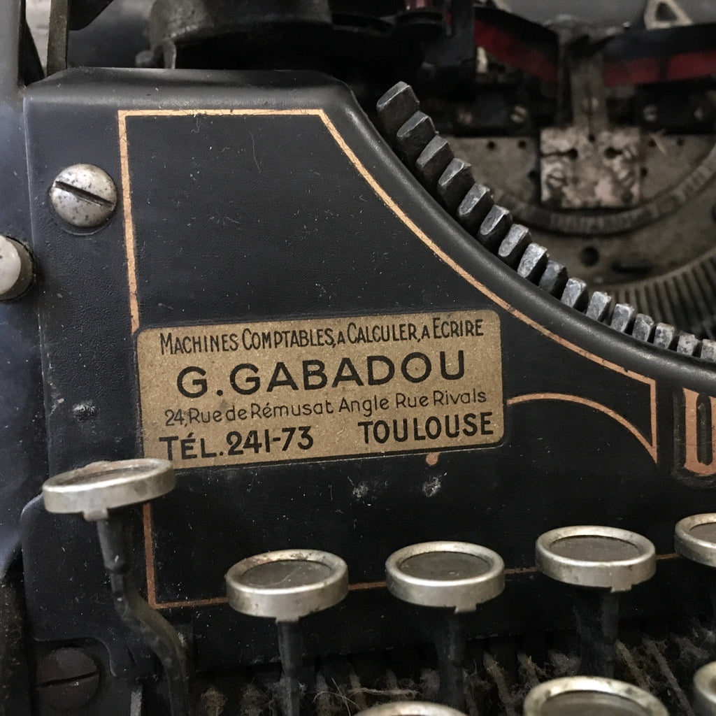 Machine à écrire Underwood 1900 -1915