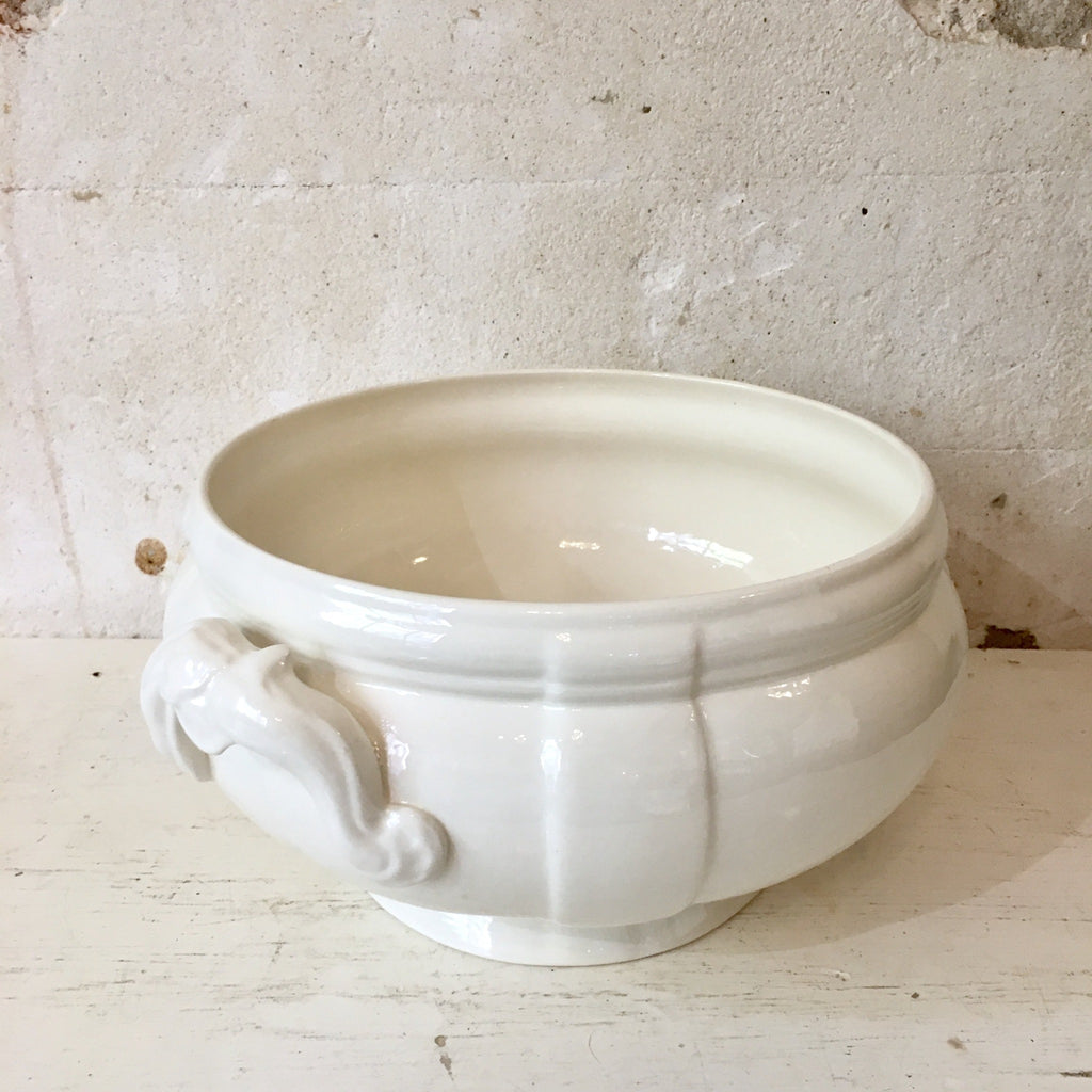 Soupière Sarreguemines écrue