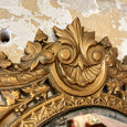 Miroir mural en bronze XIXe