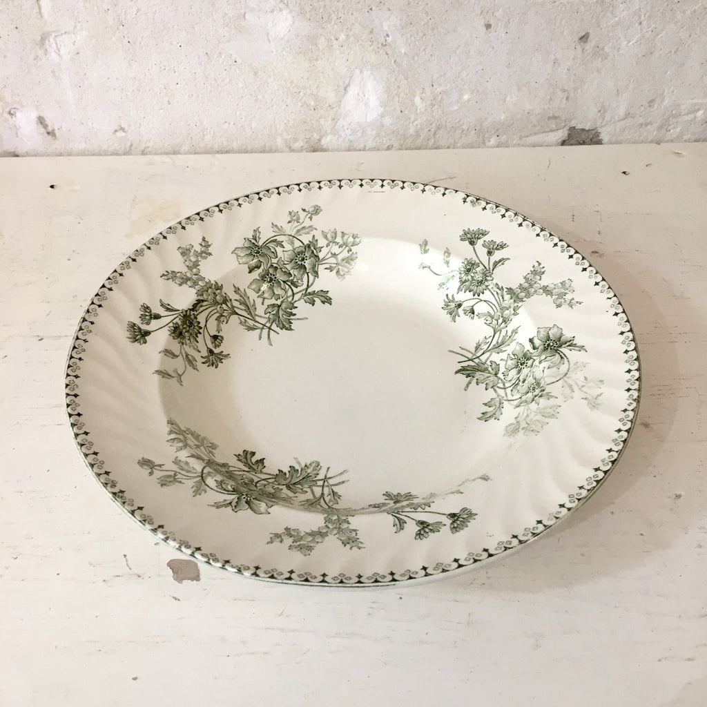 Assiette creuse Sarreguemines Elvire