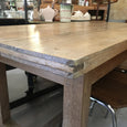 Table de ferme rectangulaire en chêne