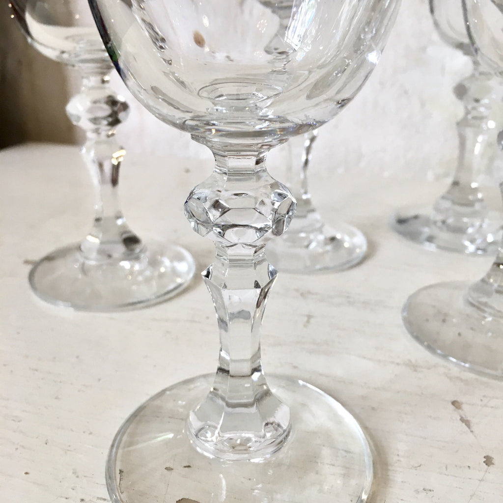 Verre à pied en cristal