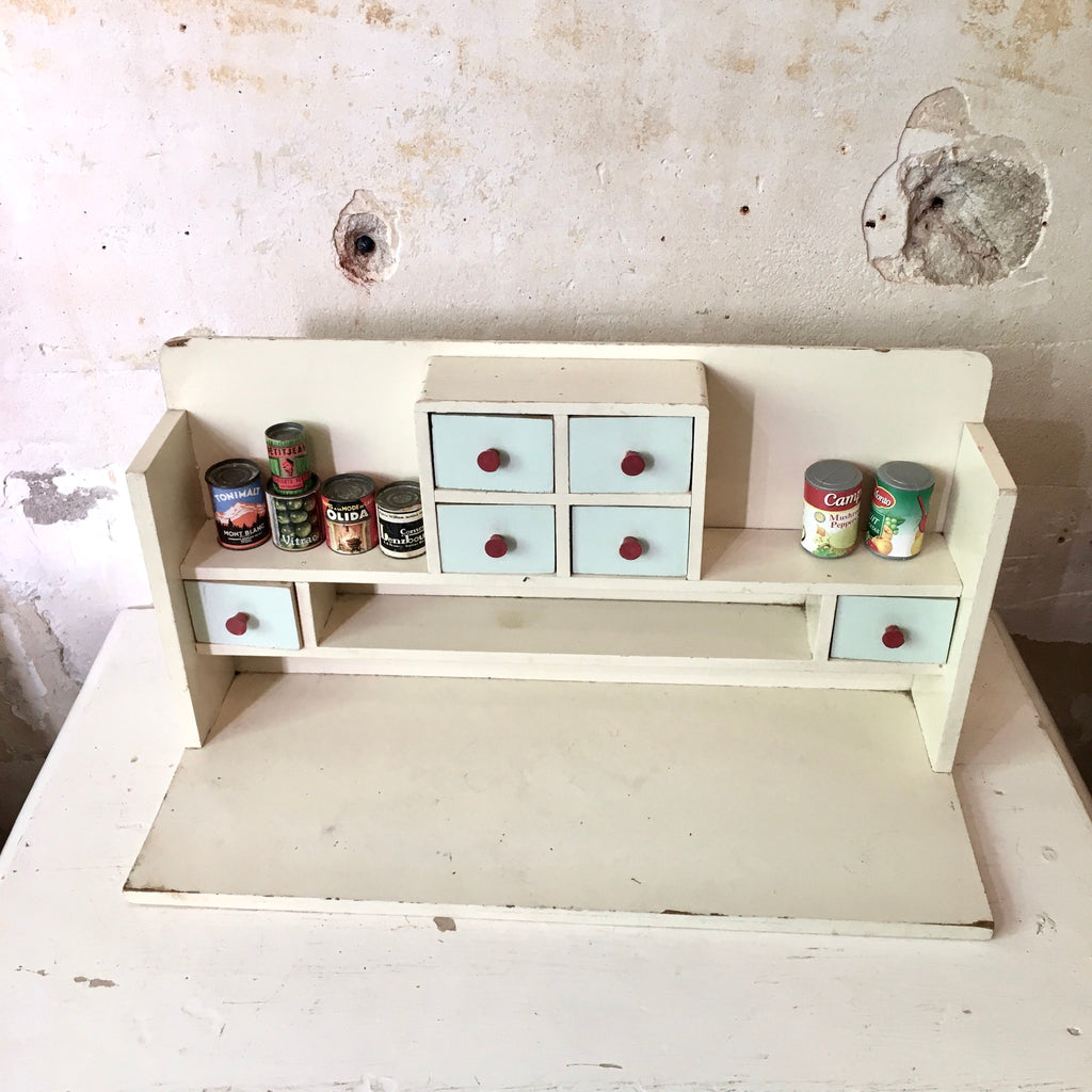 Jouet - Épicerie en bois des années 50