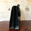 Cartable cuir Prada noir