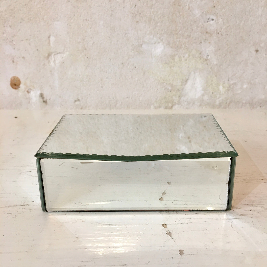 Boîte à bijoux en miroir