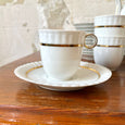 Service à café en porcelaine de Limoges Bernardaud