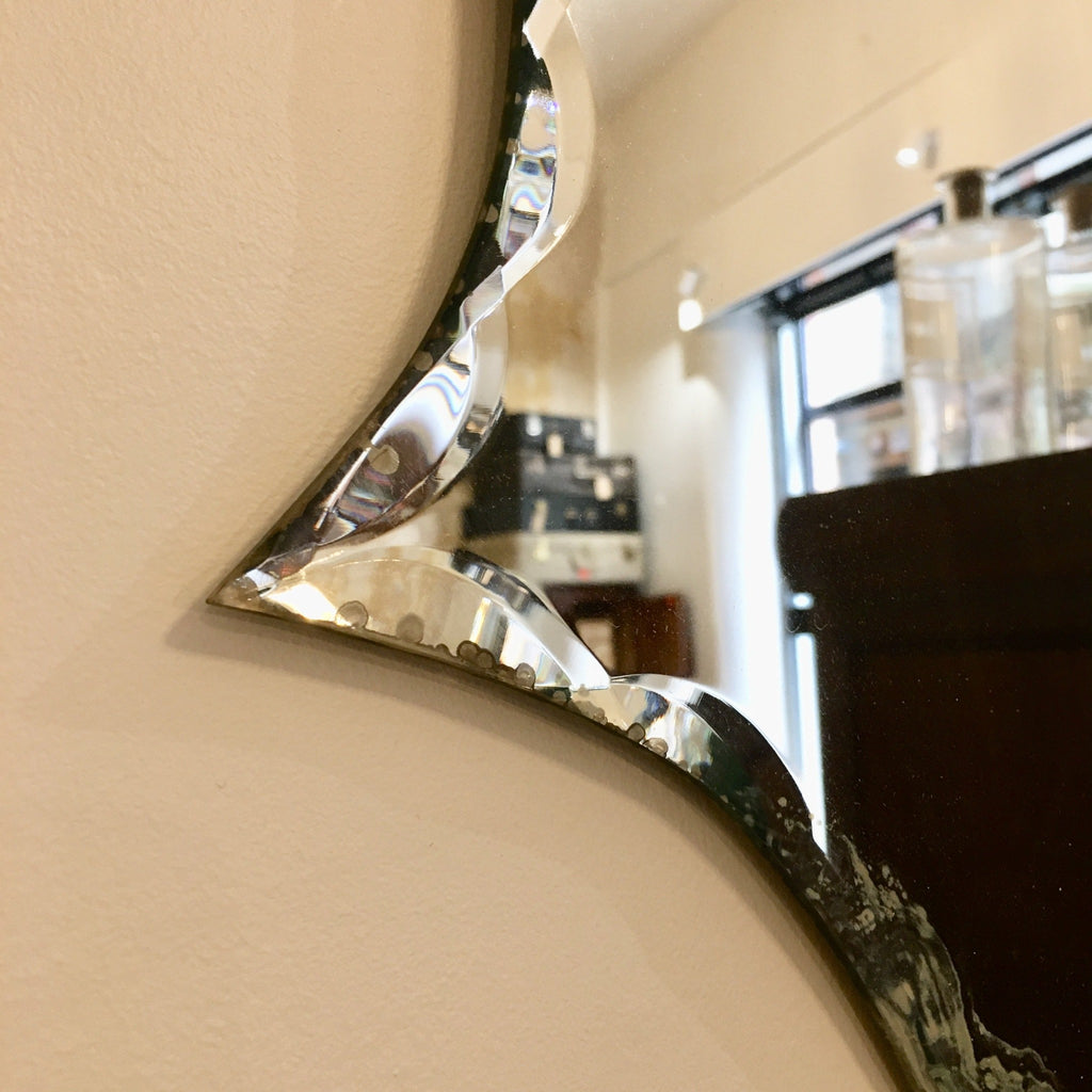 Miroir années 20 forme baroque