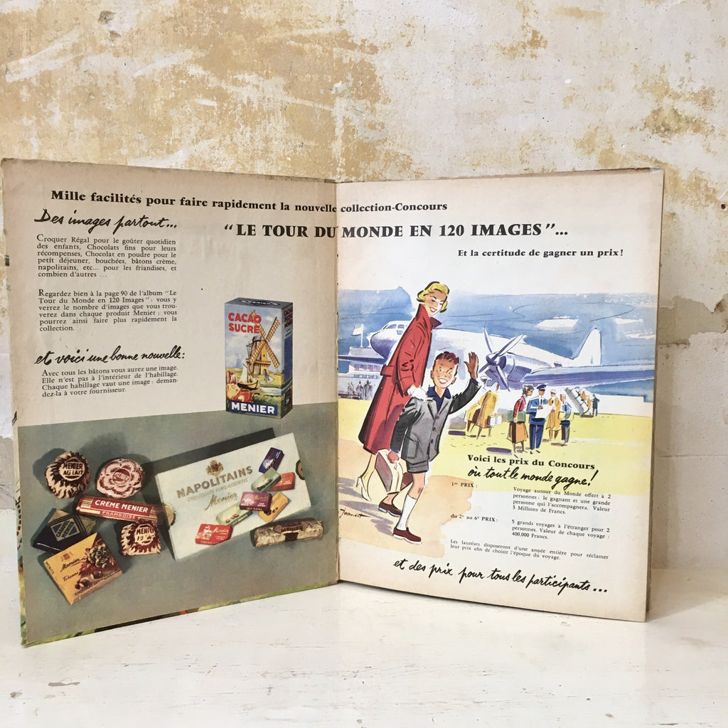 Livre collection images - Le Tour du Monde en 120 images - 1956