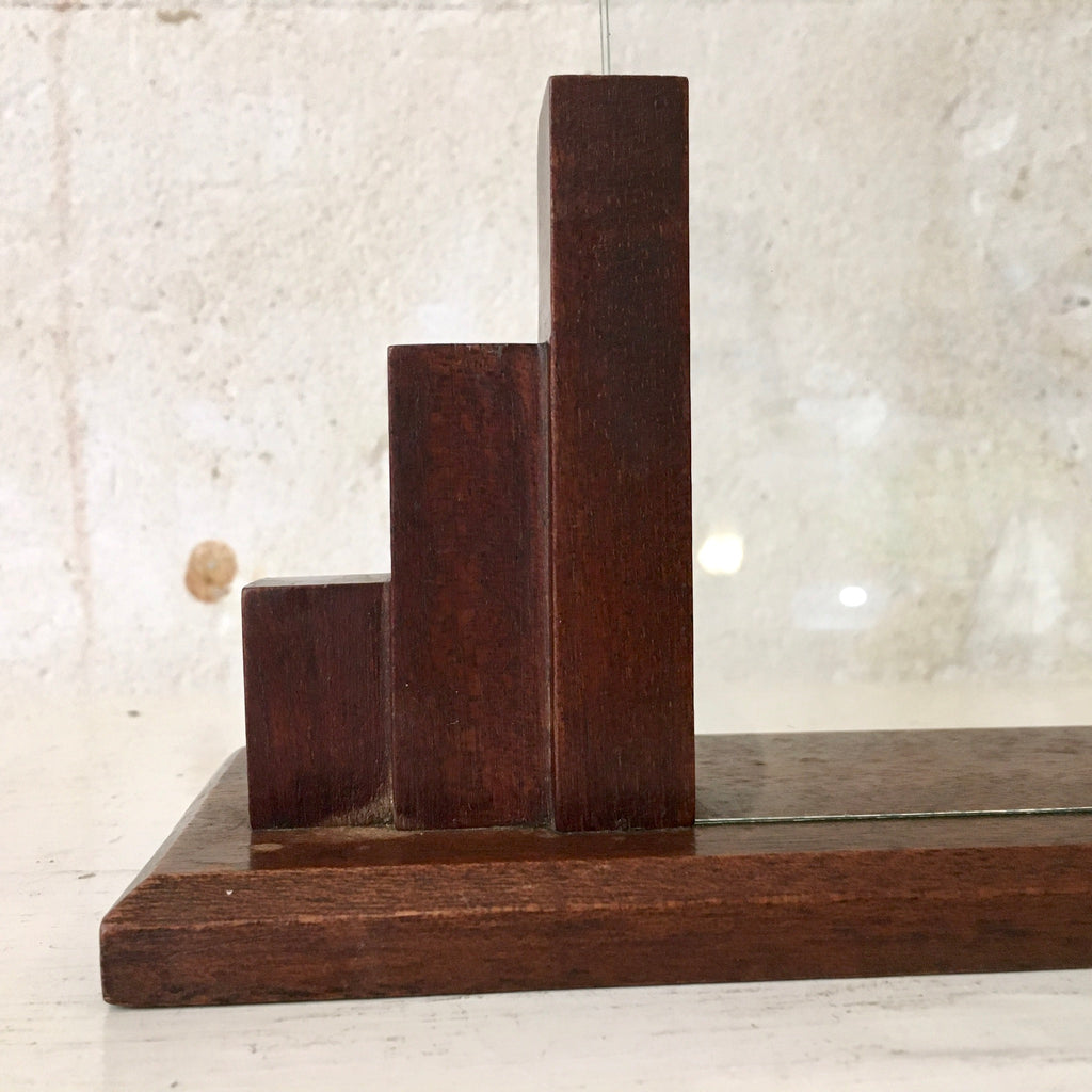 Cadre photo Art déco en bois