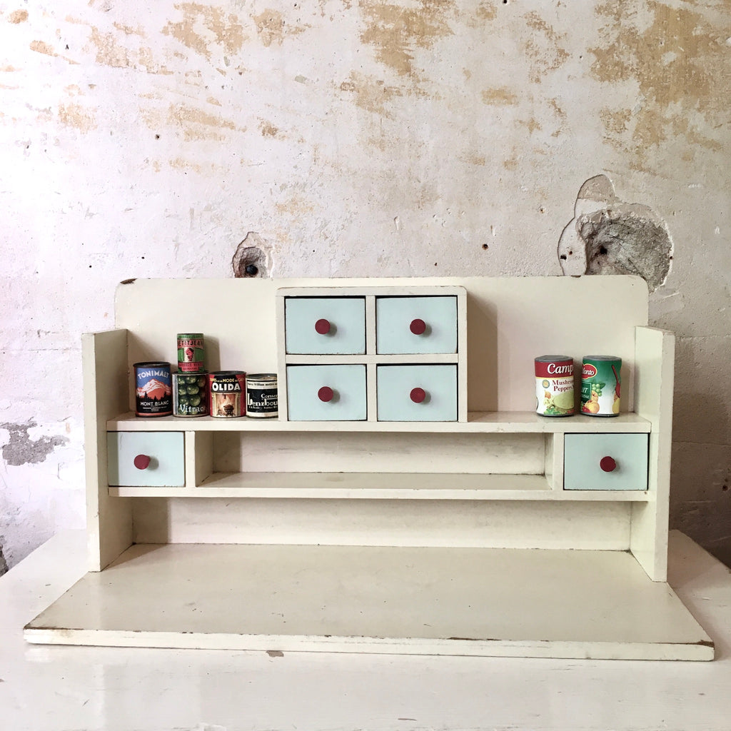 Jouet - Épicerie en bois des années 50