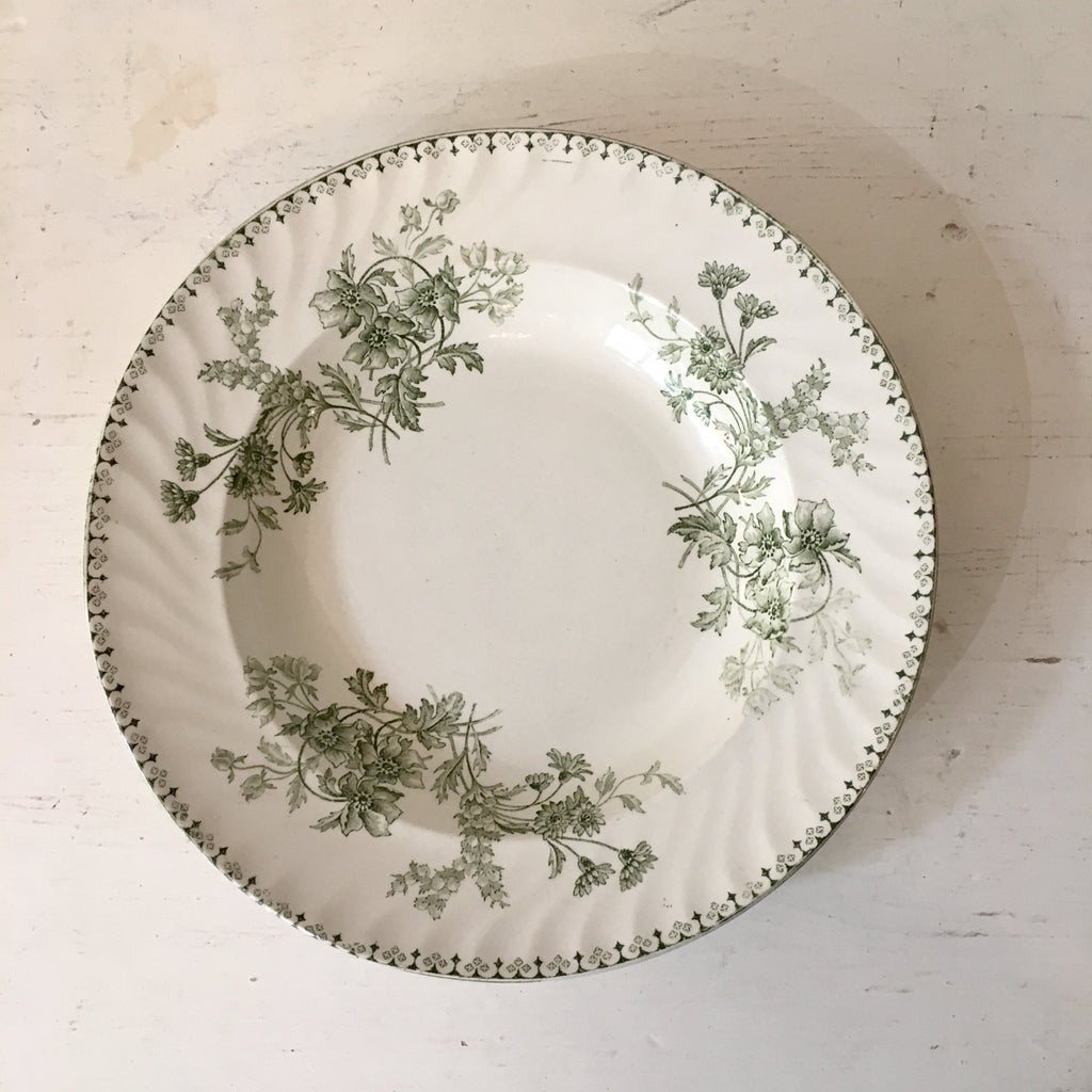 Assiette creuse Sarreguemines Elvire