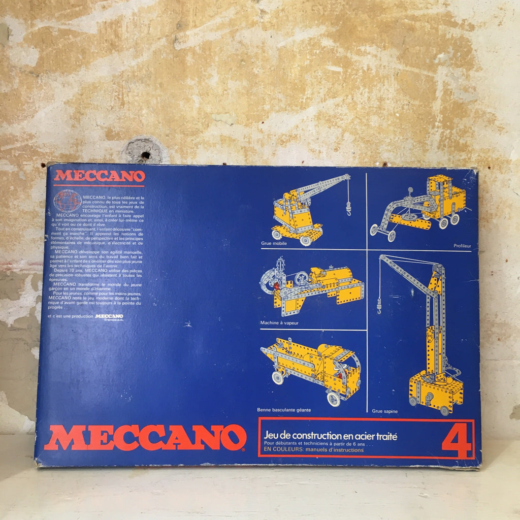 Boîte de jeu Meccano n°4