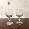 Lot de 2 verres ballon en cristal