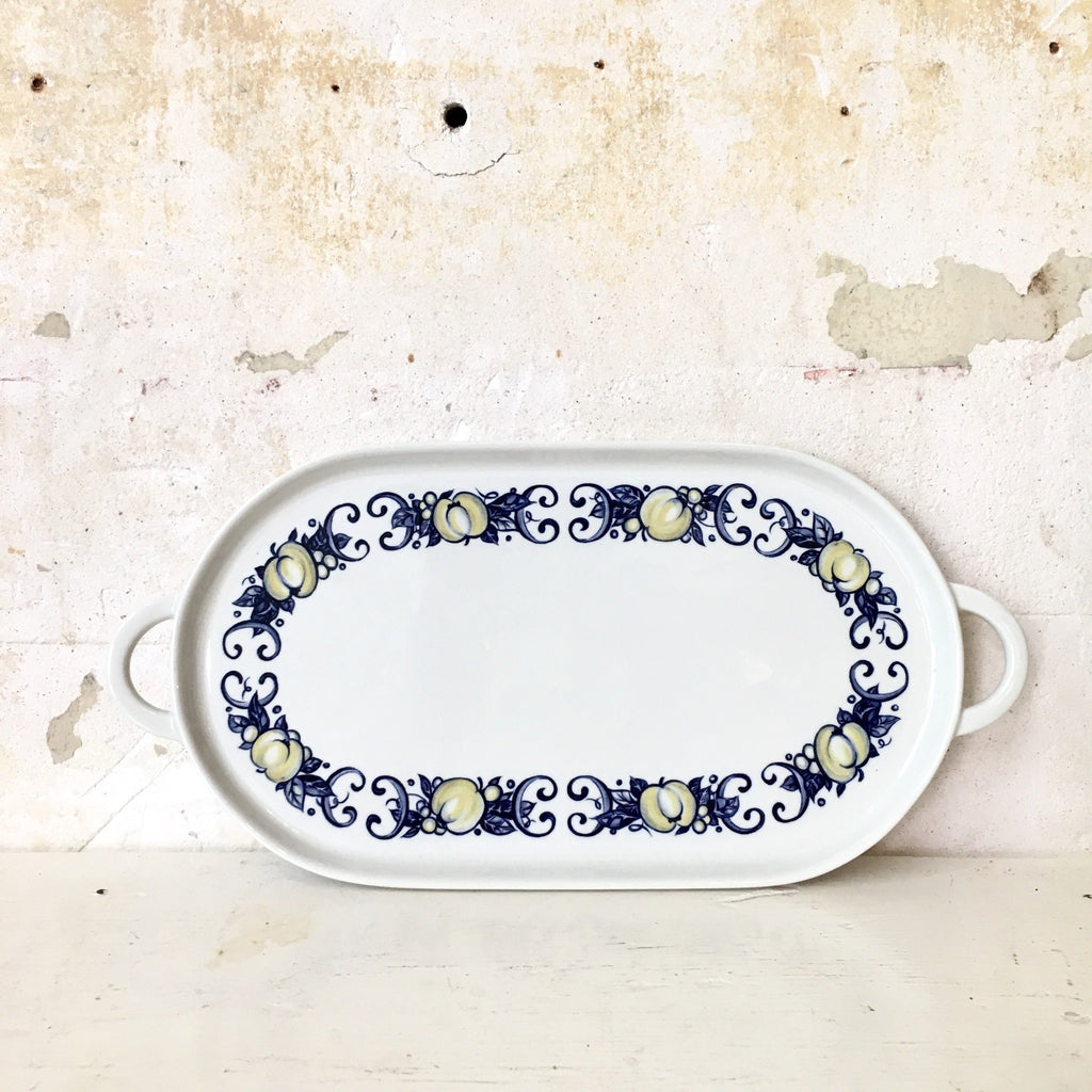 Plat à cake oval de Villeroy et Boch 'Cadiz'
