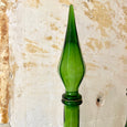 Carafe d'Empoli en verre vert