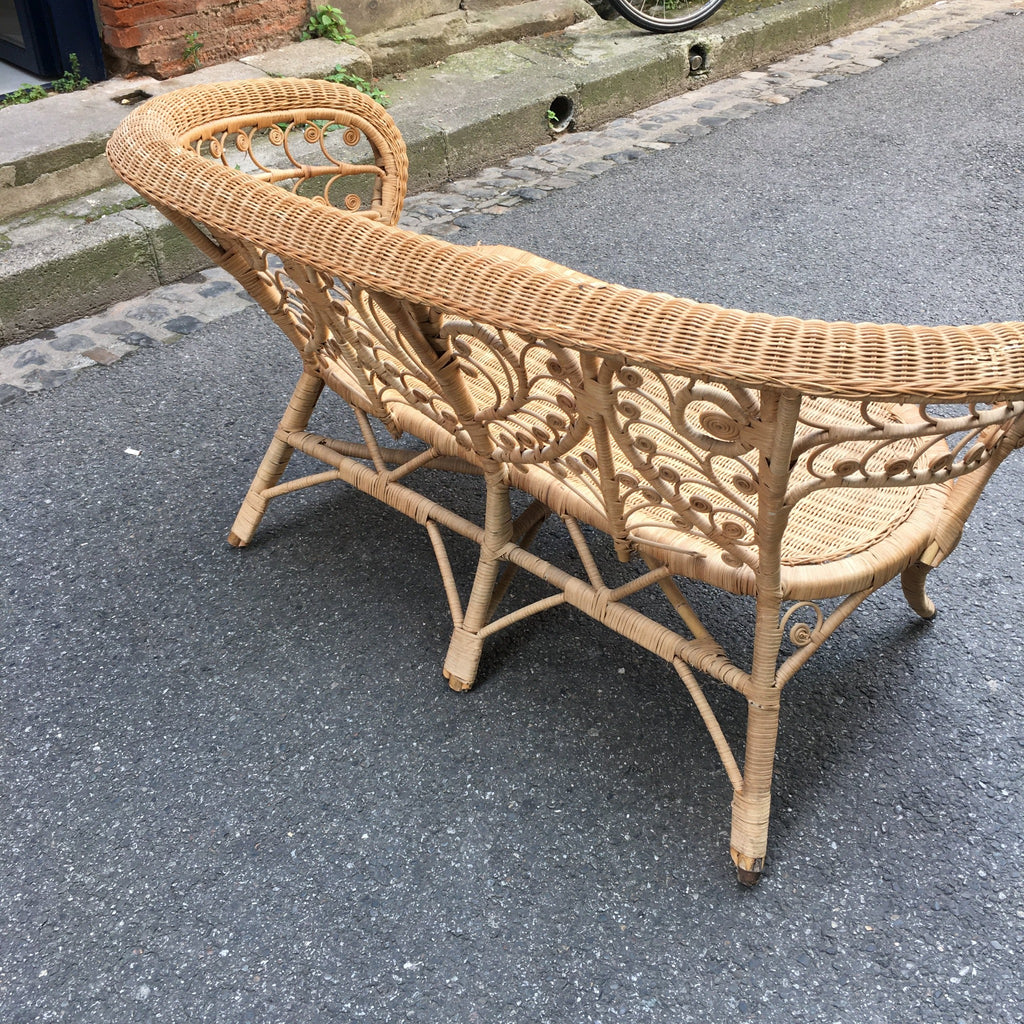 Canapé banquette peacock