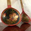 Set de 2 cuillères en bois russe