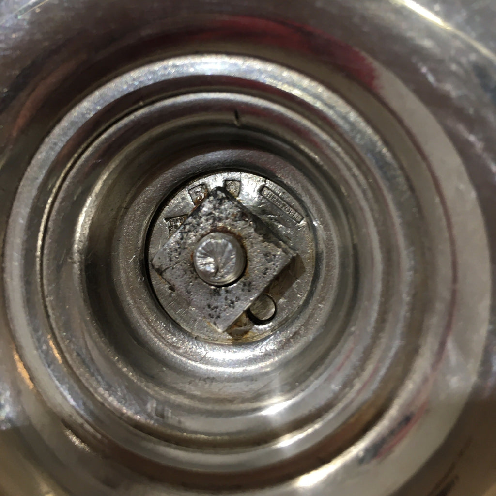 Bougeoir à main en métal argenté Christofle