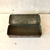 Boîte en fer rectangulaire Art Déco