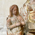Statue polychrome Sainte-Anne ancienne