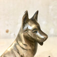 Figurine de chien en laiton