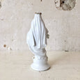 Statuette Vierge-Marie en porcelaine blanche