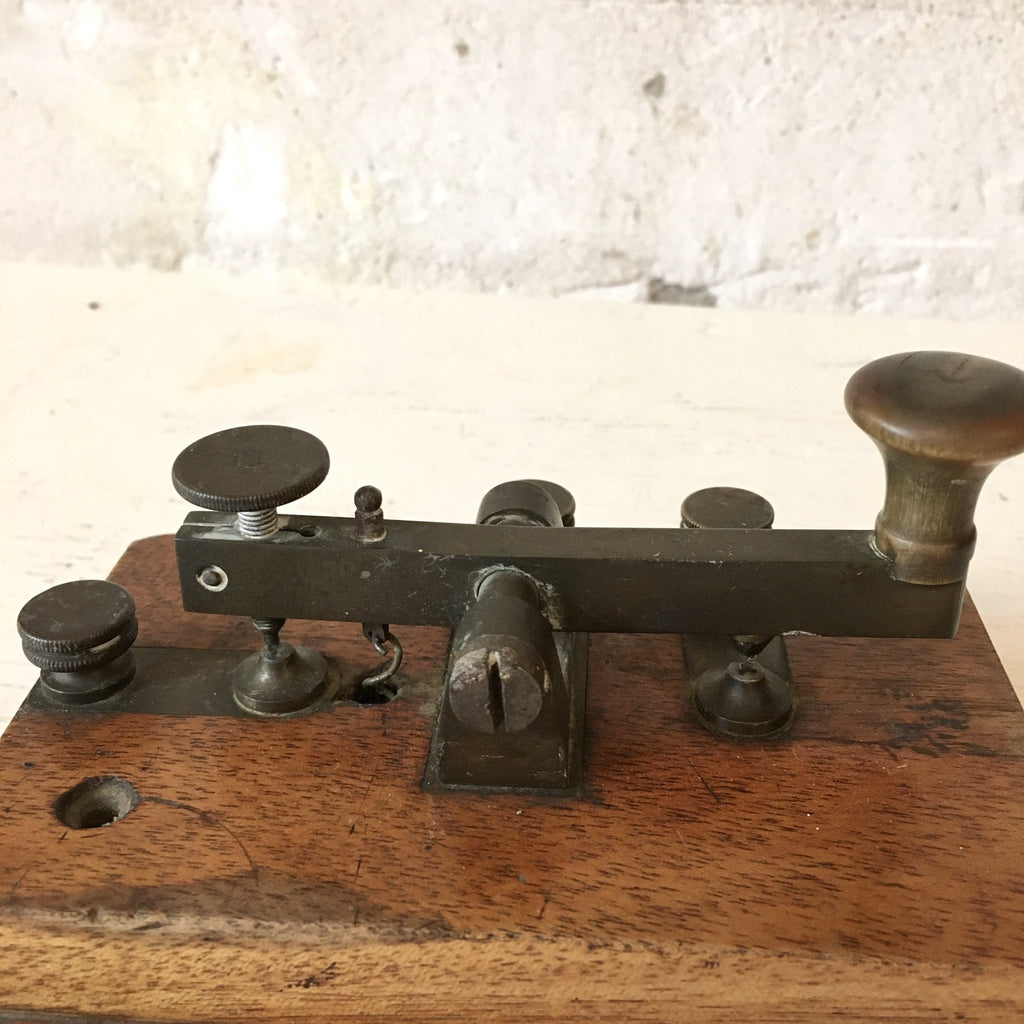 Machine à morse base en bois et laiton