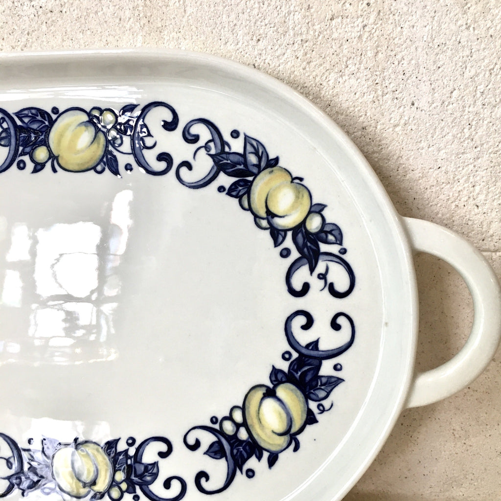 Plat à cake oval de Villeroy et Boch 'Cadiz'