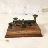 Machine à morse base en bois et laiton