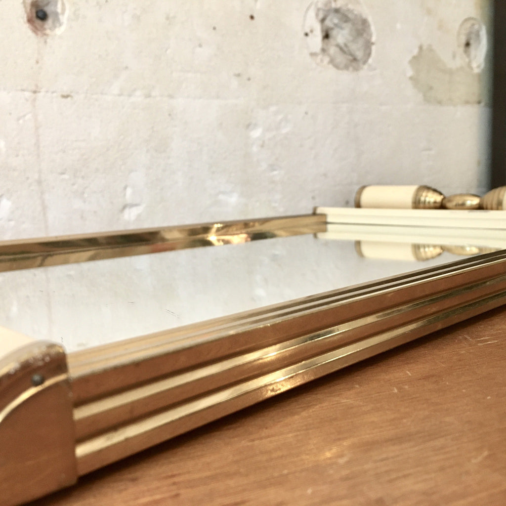 Plateau miroir Art Déco