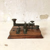 Machine à morse base en bois et laiton