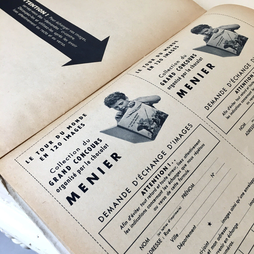 Livre collection images - Le Tour du Monde en 120 images - 1956