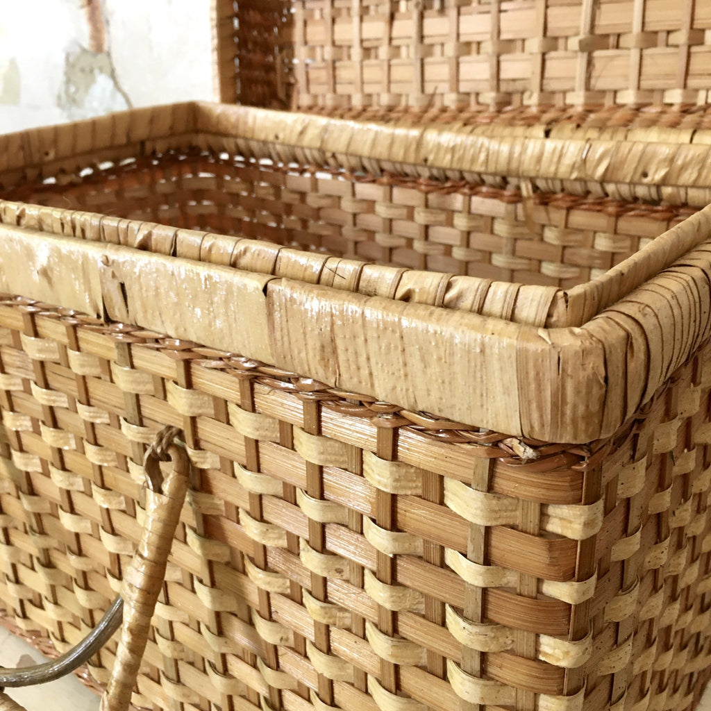 Panier pique-nique en osier