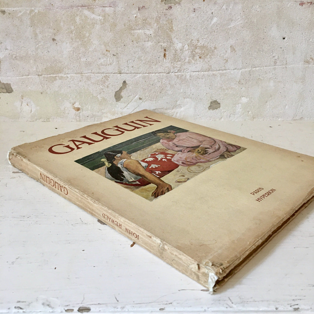 Livre illustré Gauguin par John Rewald - 1938