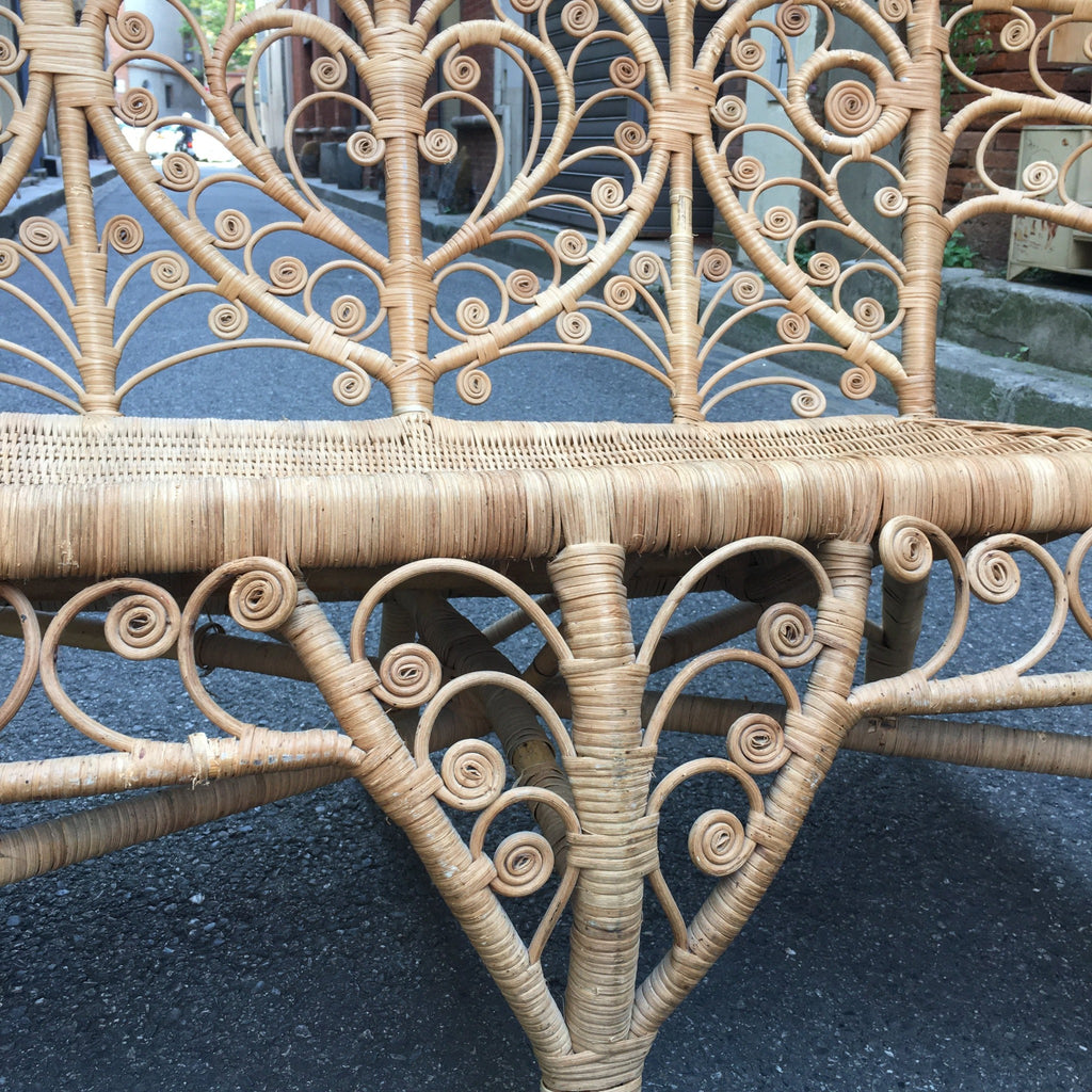 Canapé banquette peacock