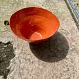 Cache-pot évasé céramique argile rouge Christine Zirk
