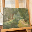 Peinture sur panneau Le canal 1920