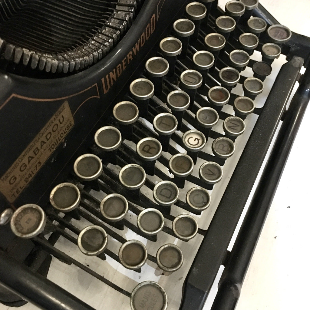 Machine à écrire Underwood 1900 -1915