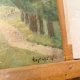 Peinture sur panneau Le canal 1920