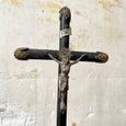 Crucifix Napoléon III en bois noirci