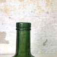 Petite flasque d'armagnac en verre vert