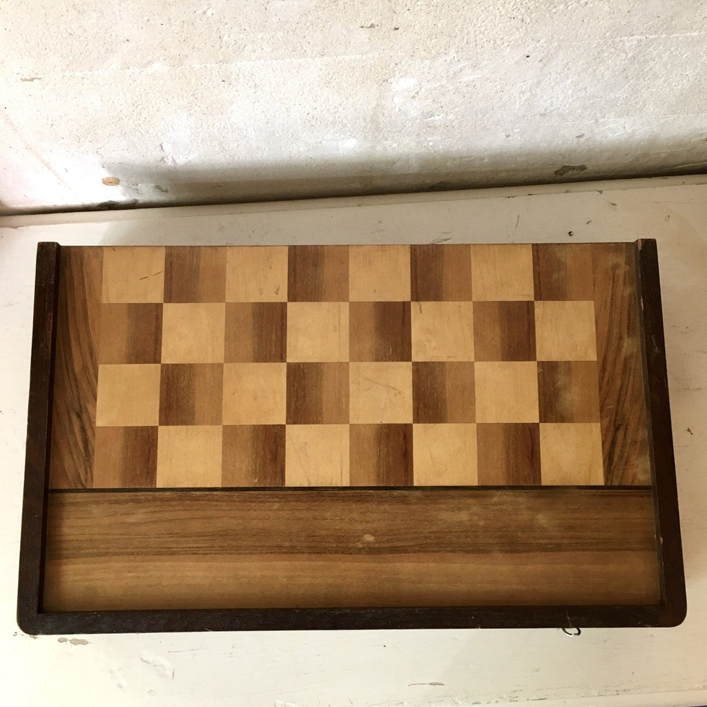 Mallette jeu de jacquet et de dames