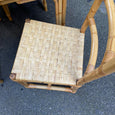 Ensemble table et chaises rotin