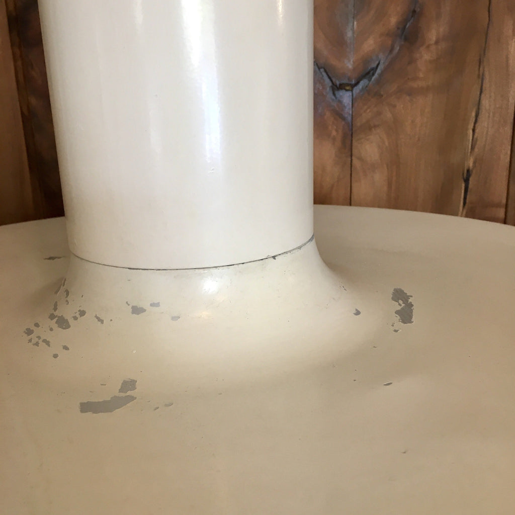 Grande suspension ronde blanche Lita