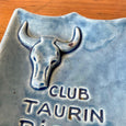Ramasse monnaie céramique Club Taurin Ricard bleu