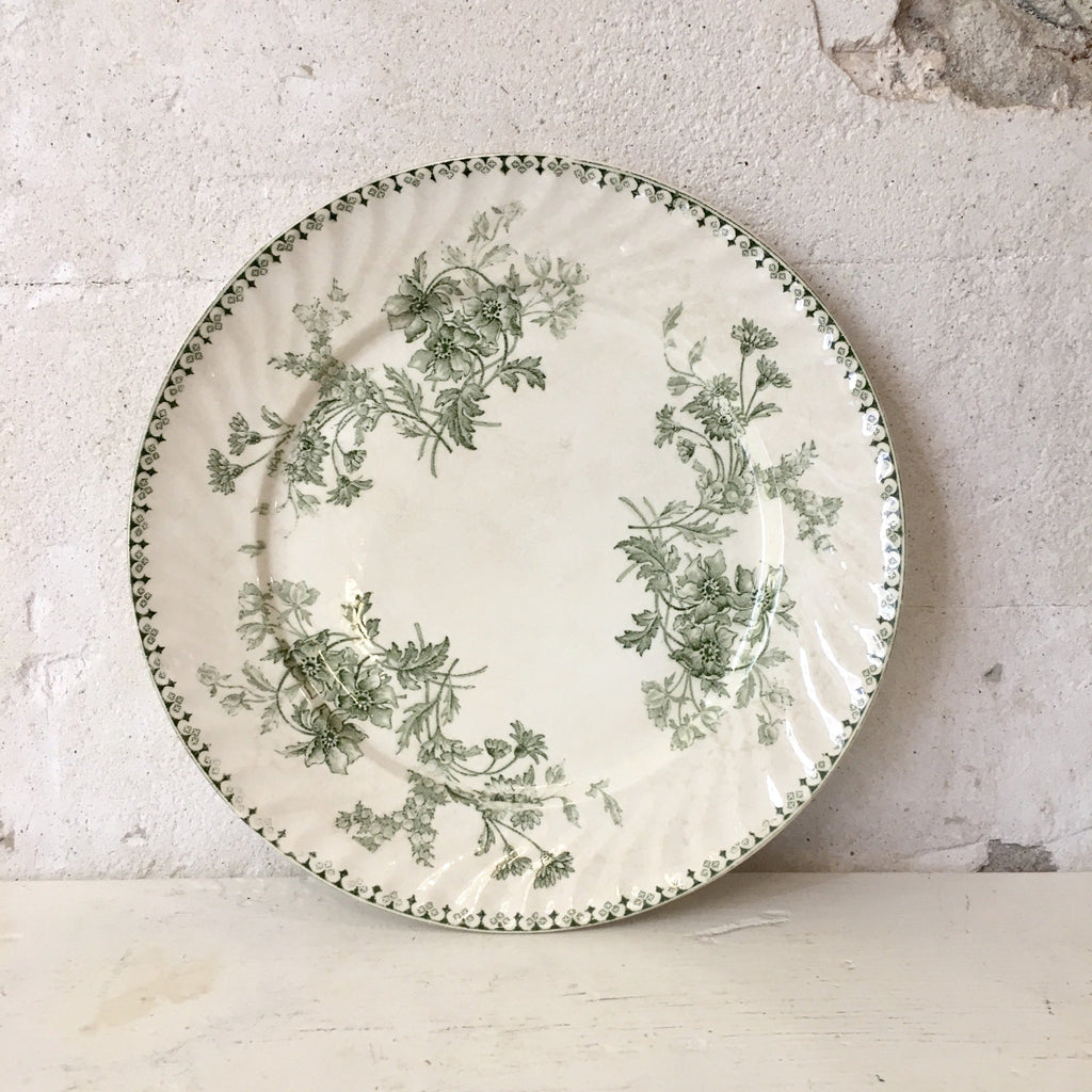 Assiette Sarreguemines Elvire