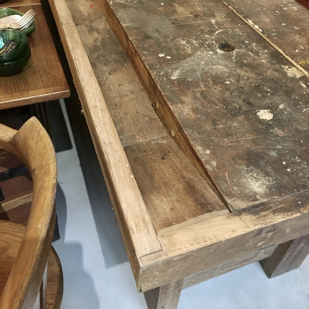 Etabli de menuisier en chêne massif