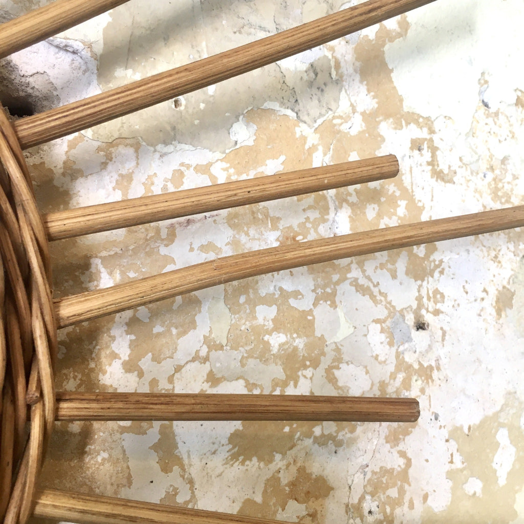 Miroir soleil en osier